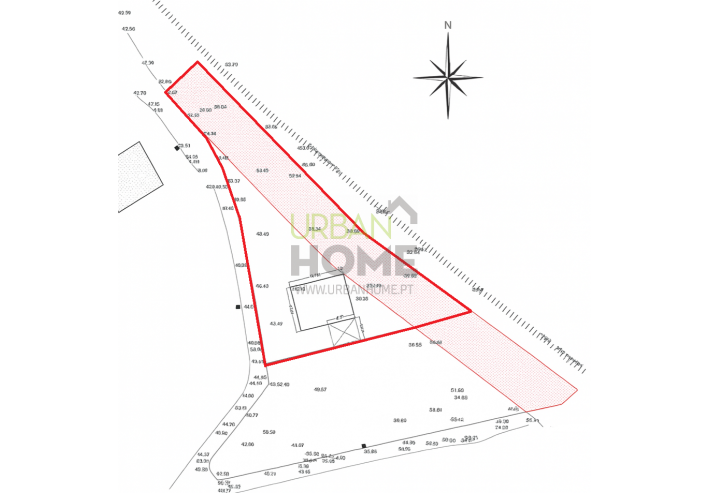 Terreno para Construção c/ 1800m2 em Alvarães